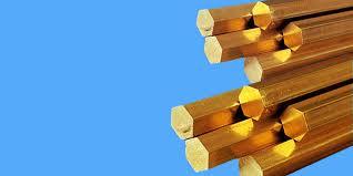 Copper Hex Bar - Color: Goldenish Brown