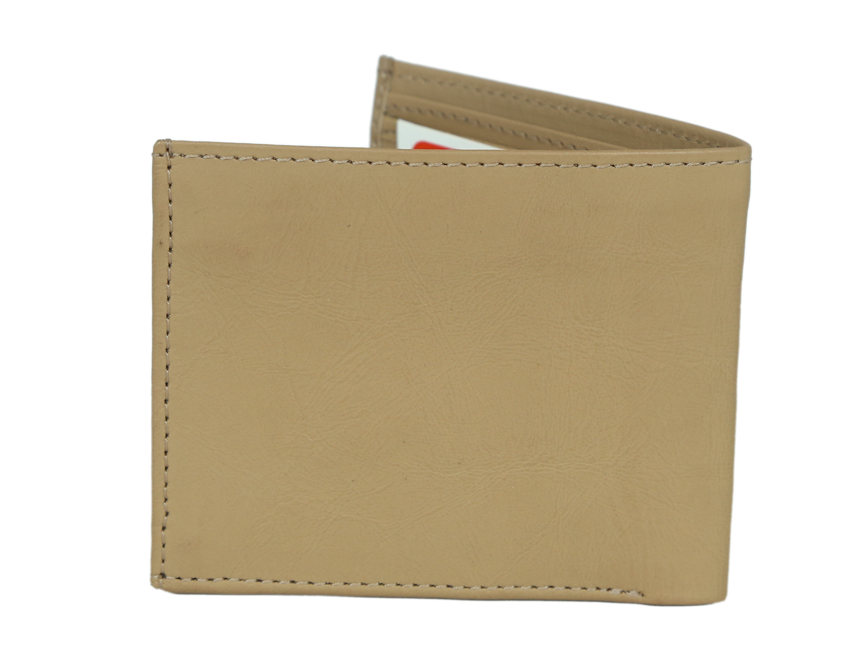 Men's Wallet - Genuine Leather, Compact Design With Multiple Pockets For Coins, Cards, And Notes
