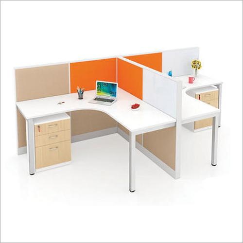 Easy To Install Office Wooden Workstation
