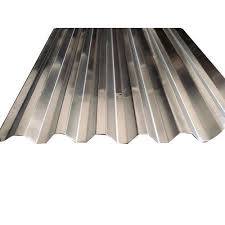 Silver Aluminium Troughed Sheet