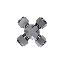 Union Cross - Polished Metal, Silver Finish | Durable for Industrial and Commercial Applications