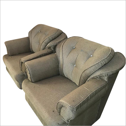 Modern Sofa - Solid Wood Frame , Handmade Artistry, Broad Cushioned Seat, Durable Upholstery, Eye-catching Design, Easy Maintenance