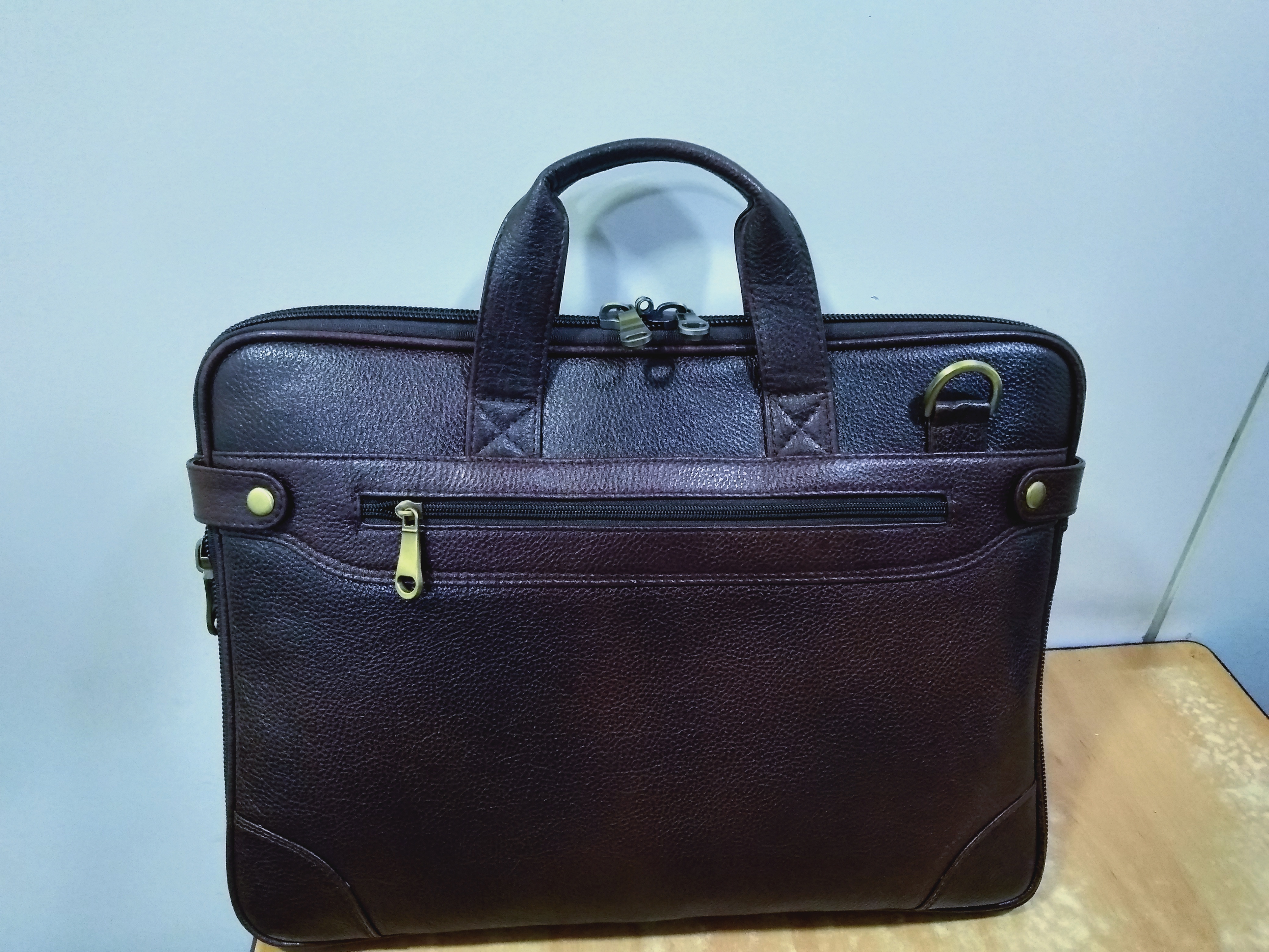 Leather Laptog Bag