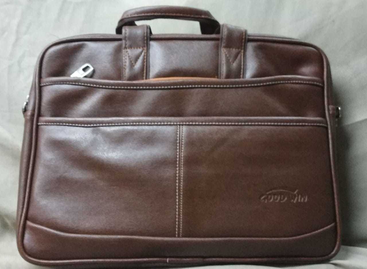 Leather Laptog Bag