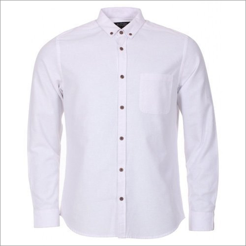 Mens Collar Neck Cotton Shirt