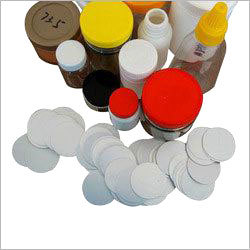 Induction Sealing Wads - Aluminum Foil, 0.015mm Thickness, White Color | Round Shape, Bulk Packaging
