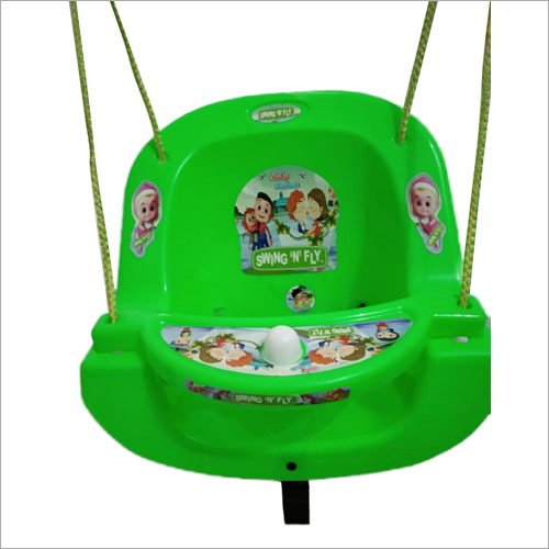 मल्टीकलर प्लास्टिक बेबी स्विंग में उपलब्ध