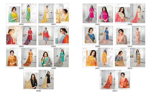 Salwar Suits Cotton Dress Materials