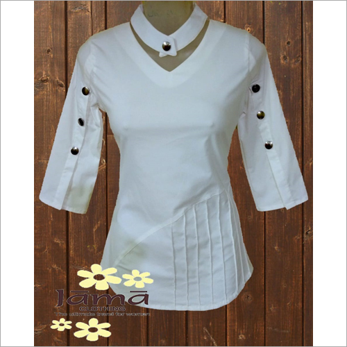 Available In Multicolour Fancy White Top