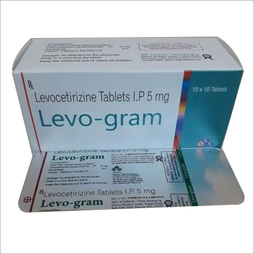 5 Mg Levocetirizine Tablets Ip General Medicines