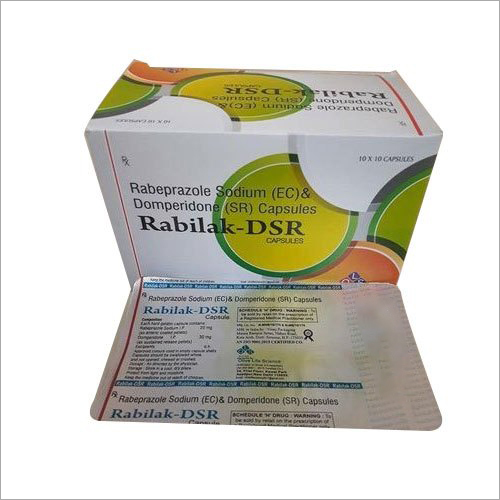 Rabeprazole Sodium And Domperidone Capsules - 20mg Rabeprazole & 30mg Domperidone SR | General Medicine, Cool & Dry Storage