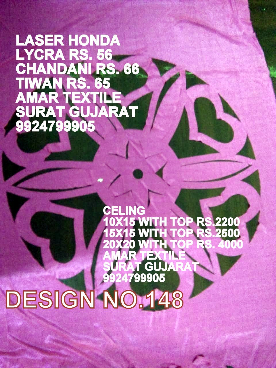 All Laser Cut Ceiling Samiyana