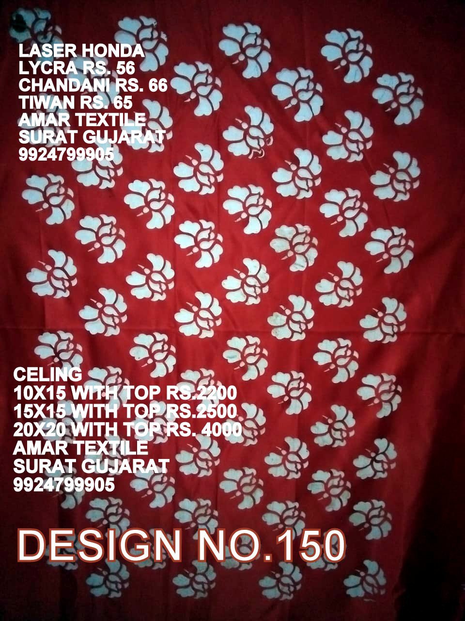 All Laser Cut Ceiling Samiyana