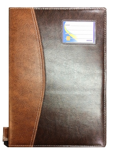 Leather Document Folder - Rexine Material, B4 Size 11.25x16 inches | Customizable Flaps for Files, Durable Quality, Distinct Surface Texture