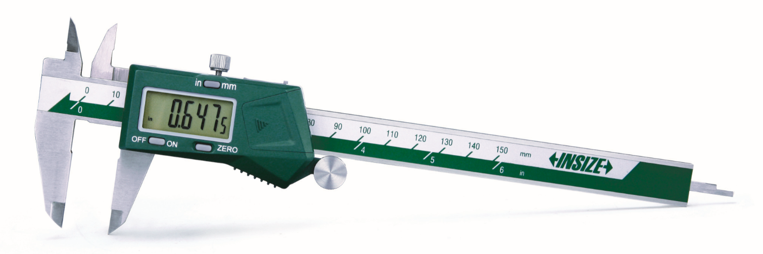 मापने के उपकरण वर्नियर कैलिपर आकार में