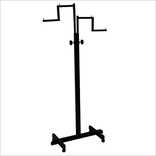 Easy To Install 2 Way Square Garment Stand