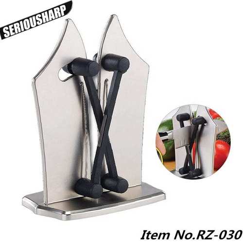 Perfect Kitchen Knife Sharpener, Specialty Kitchen Tools for knife Edge Sharpens, Hones, and Polishes Serrated