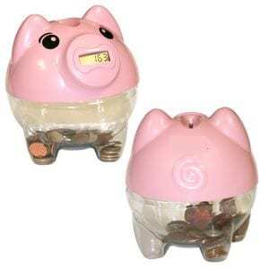 Digital Coin Counting Piggy Bank