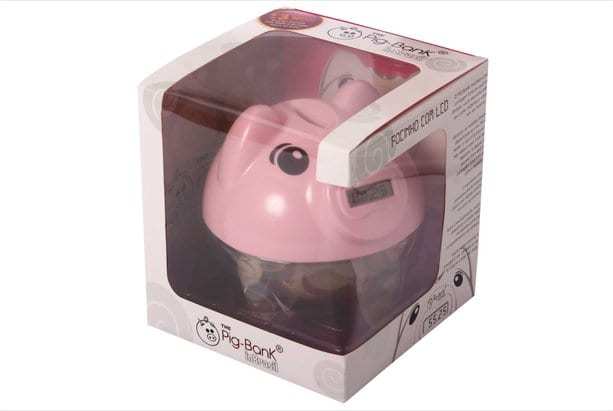 Digital Coin Counting Piggy Bank