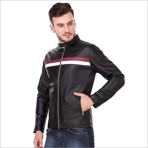 Available In Multicolour Mens Leather Jacket