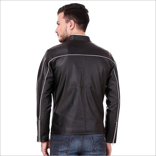 Available In All Color Mens Black Jacket