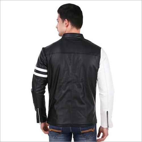 Mens Fancy Jacket - Synthetic Leather, Plus Size, Available In All Colors | Full Sleeves, Washable, Double Pockets, Winter Wear