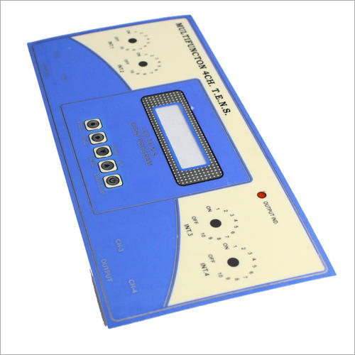 Polycarbonate Control Panel Sticker Use: Promotion