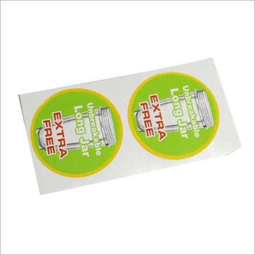Printed Paper Sticker - Color: Multicolor