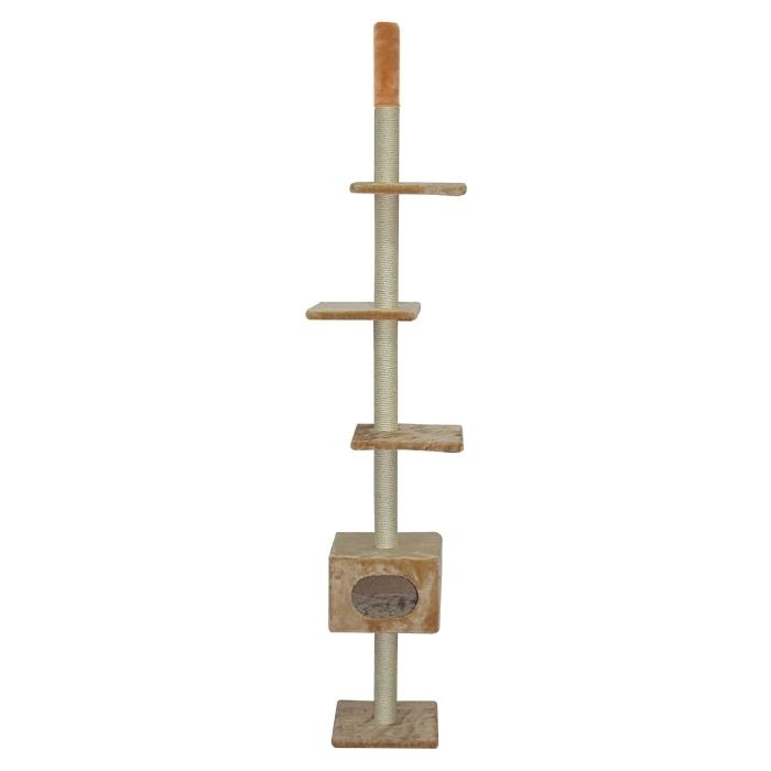 Cat Sisal Post Tree With Cave