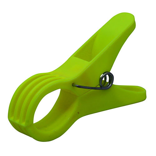 Green Cloth Pipe Clip