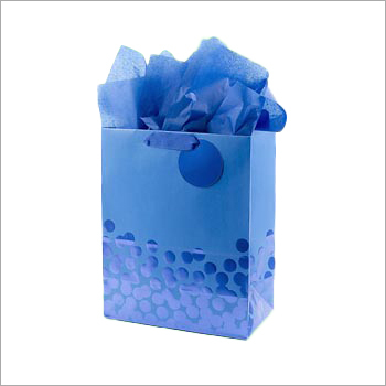 मल्टीकलर प्रिंटेड गिफ्ट पेपर बैग