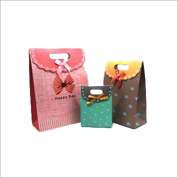 मल्टीकलर गिफ्ट पैकेजिंग प्रिंटेड पेपर बैग