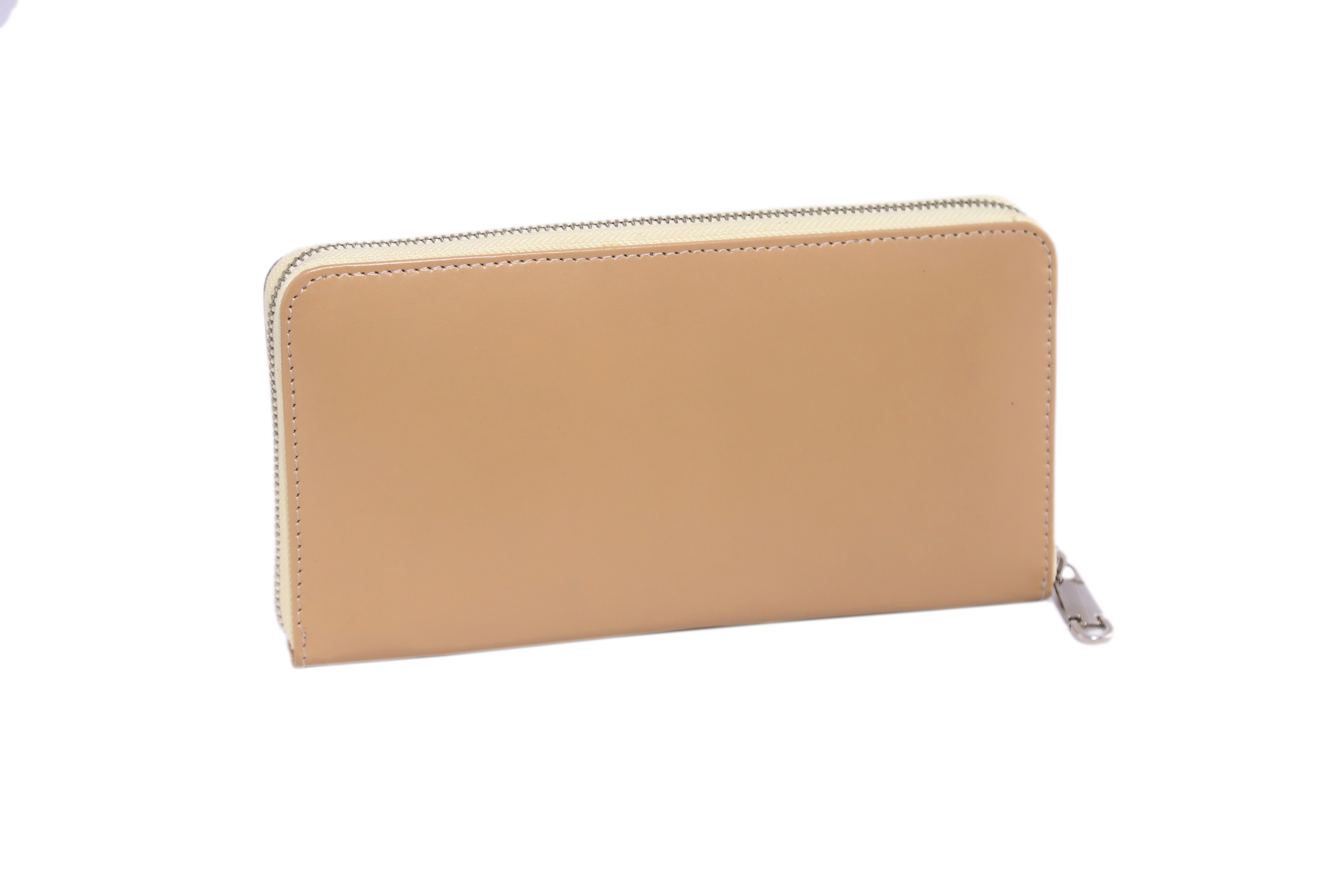 Ladies Leather Zip Closure Wallet - Leather Material , Multi-compartment Design For Organized Storage, Handcrafted And Easy To Carry