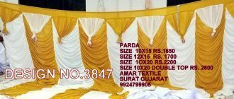 All Mandap Decorative Parda
