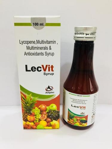 मल्टीविटामिन और मल्टीमिनरल + लाइकोपीन+ एंटी-ऑक्सीडेंट सिरप