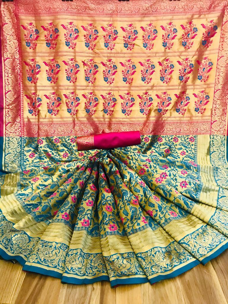 Indian Paithani Saree