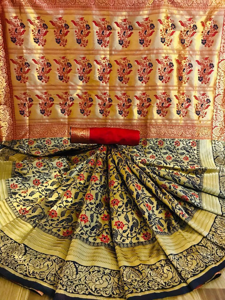 Indian Paithani Saree