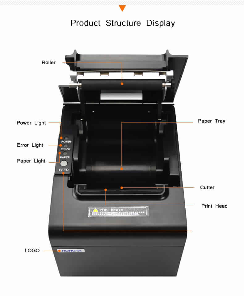 Automatic Rongta Rp-325 Billing Printer