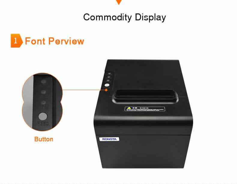 Automatic Rongta Rp-325 Billing Printer