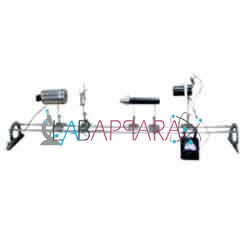 Malus Law For Plane Polarised Light By Photo Voltaic Cell Experimental Set Up Labappara