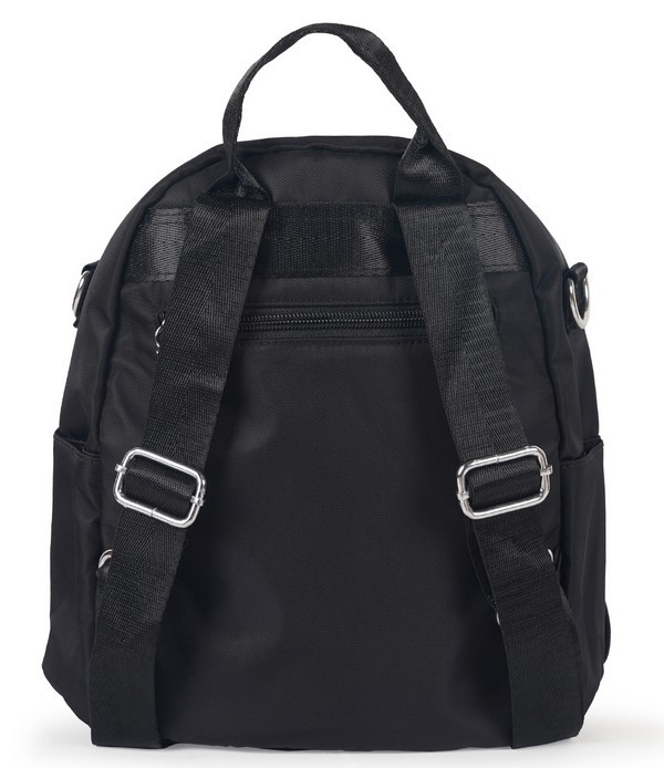 Polyster Black Backpack