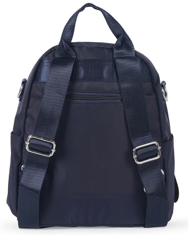 Polyster Blue Backpack