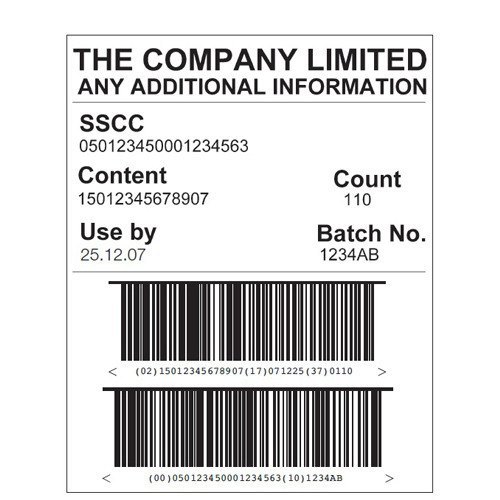 Multicolor Logistic Labels