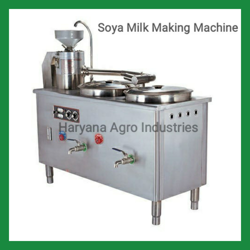 Soya Milk Making Machine - Stainless Steel , Dairy Industry Use, High Efficiency, Easy Operation, Compact Design for Smooth Preparation