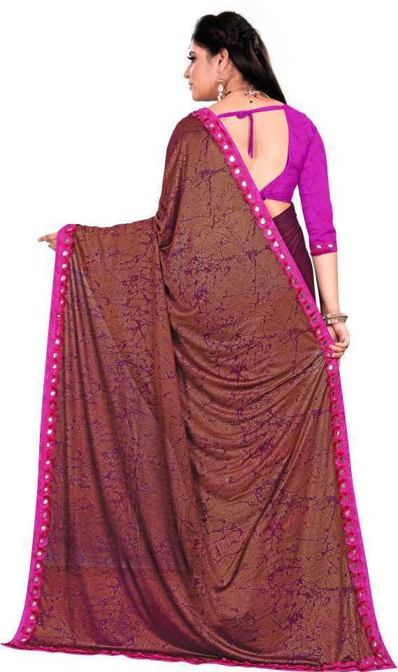 Purple Saree
