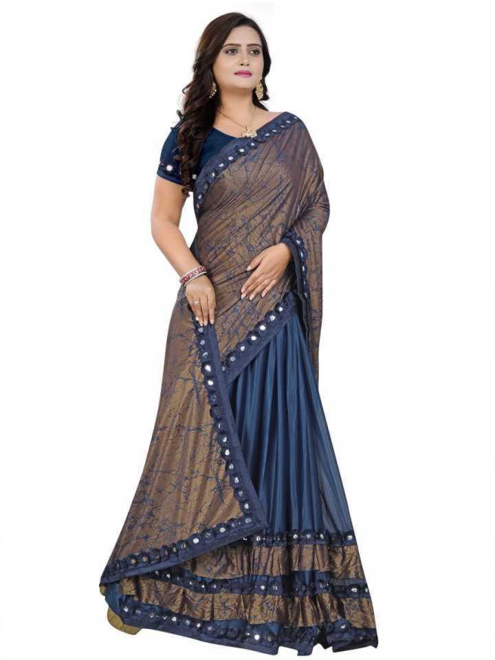 Blue Saree