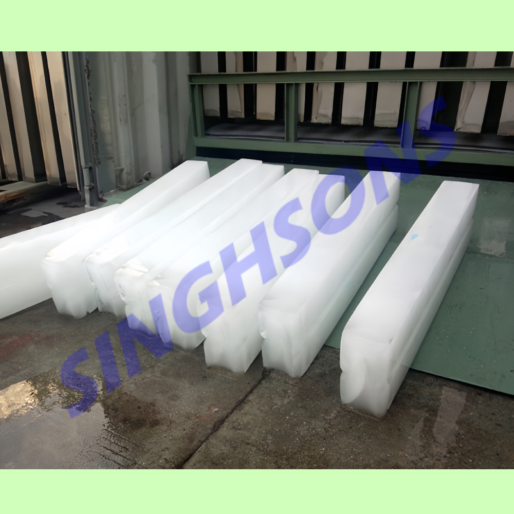 सिंगल-टेम्परेचर आइस ब्लॉक मेकिंग प्लांट