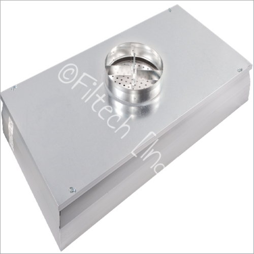 Ducted Ceiling Module - Aluminum Frame, Hepa Filter, Variable Airflow Rate | Low Noise Level, Ceiling Mounted, Powder Coated Finish, Durable Design
