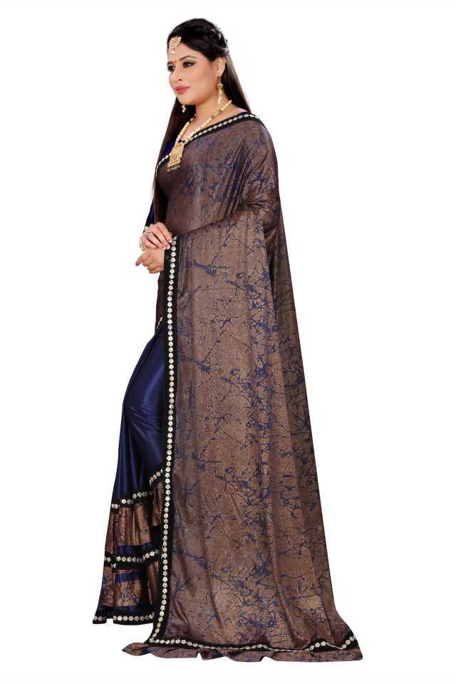 Blue Saree