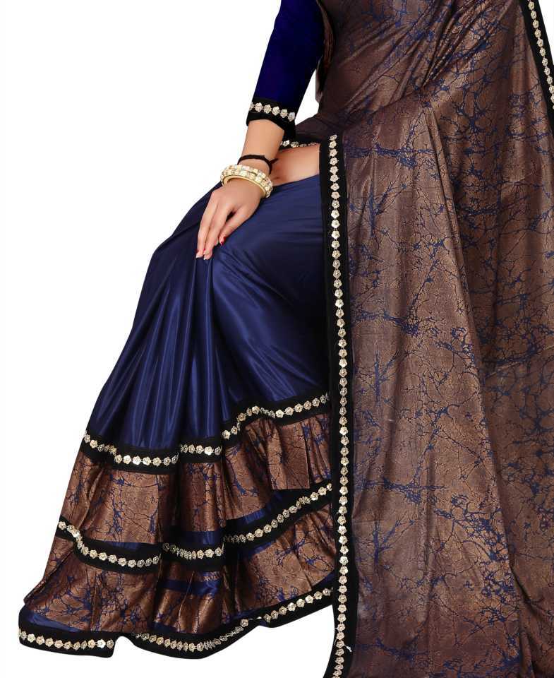 Blue Saree